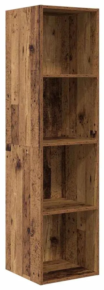 Conjunto de móvel de TV 2 pcs Castanho 37 x 37 x 142.5 cm