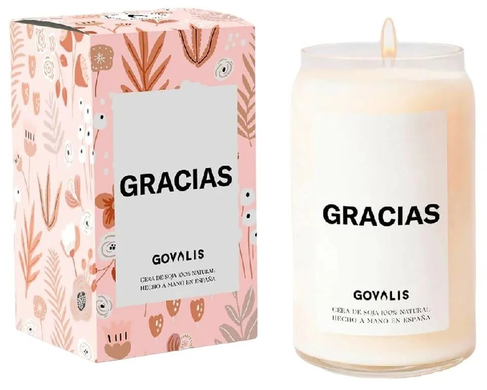 Vela Perfumada Govalis Gracias (500 G)