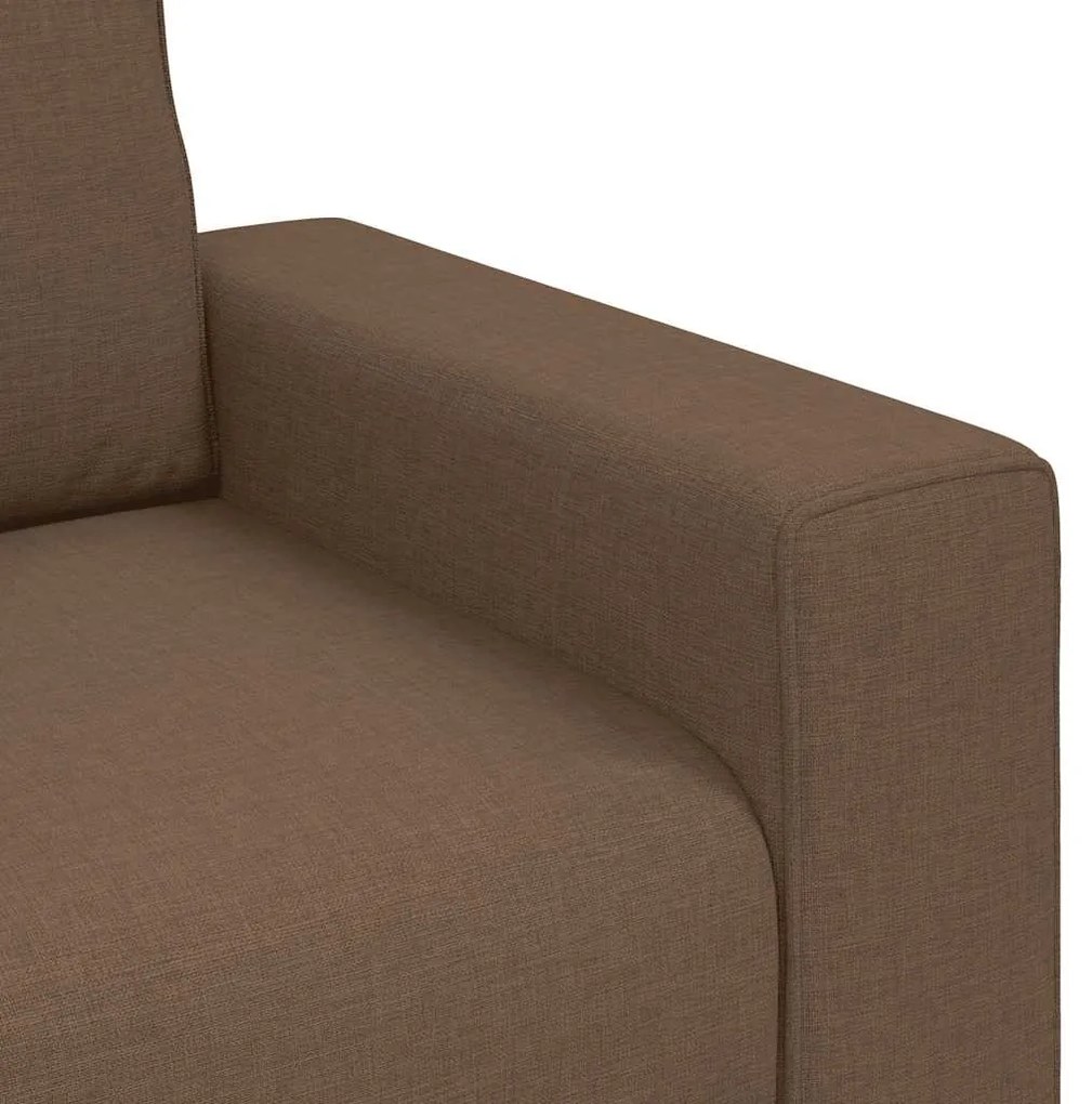 Poltrona 60 cm tecido castanho