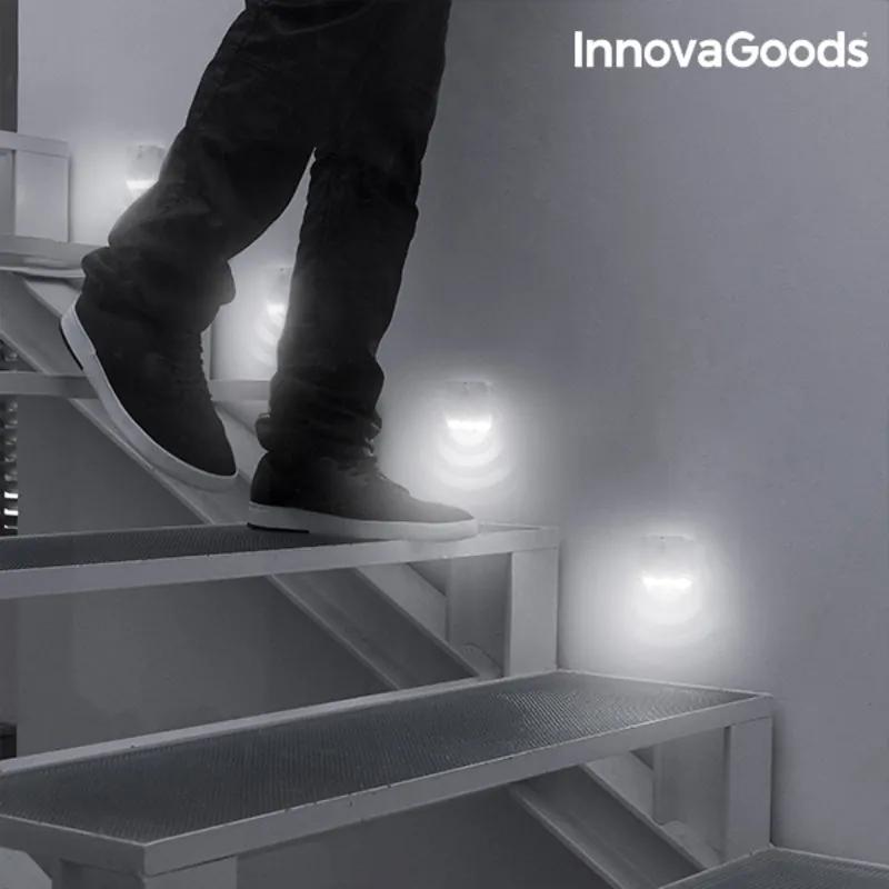 Luz LED com Sensor de Movimento InnovaGoods 2 Unidades