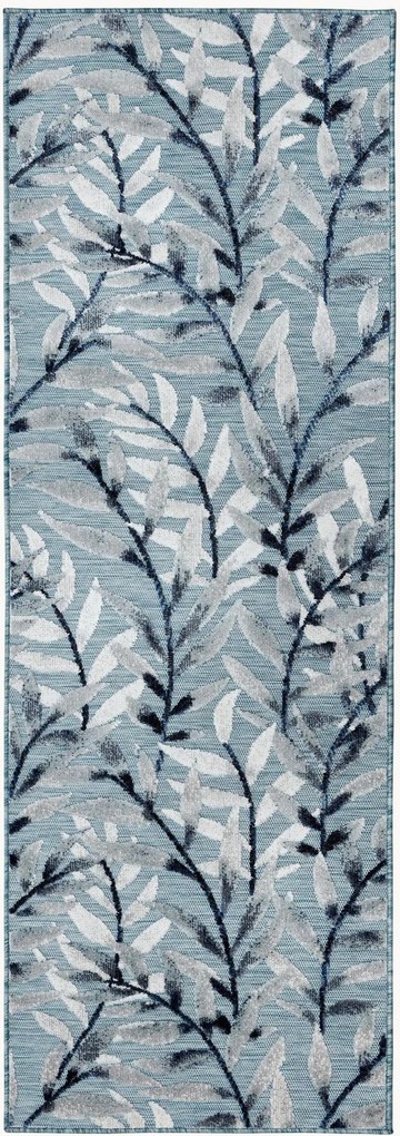 Passadeira de pelo baixo para interior e exterior Willow