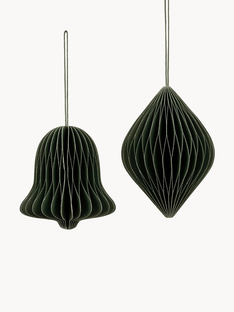 Ornamentos de Natal Christmas Mix, conjunto de 2