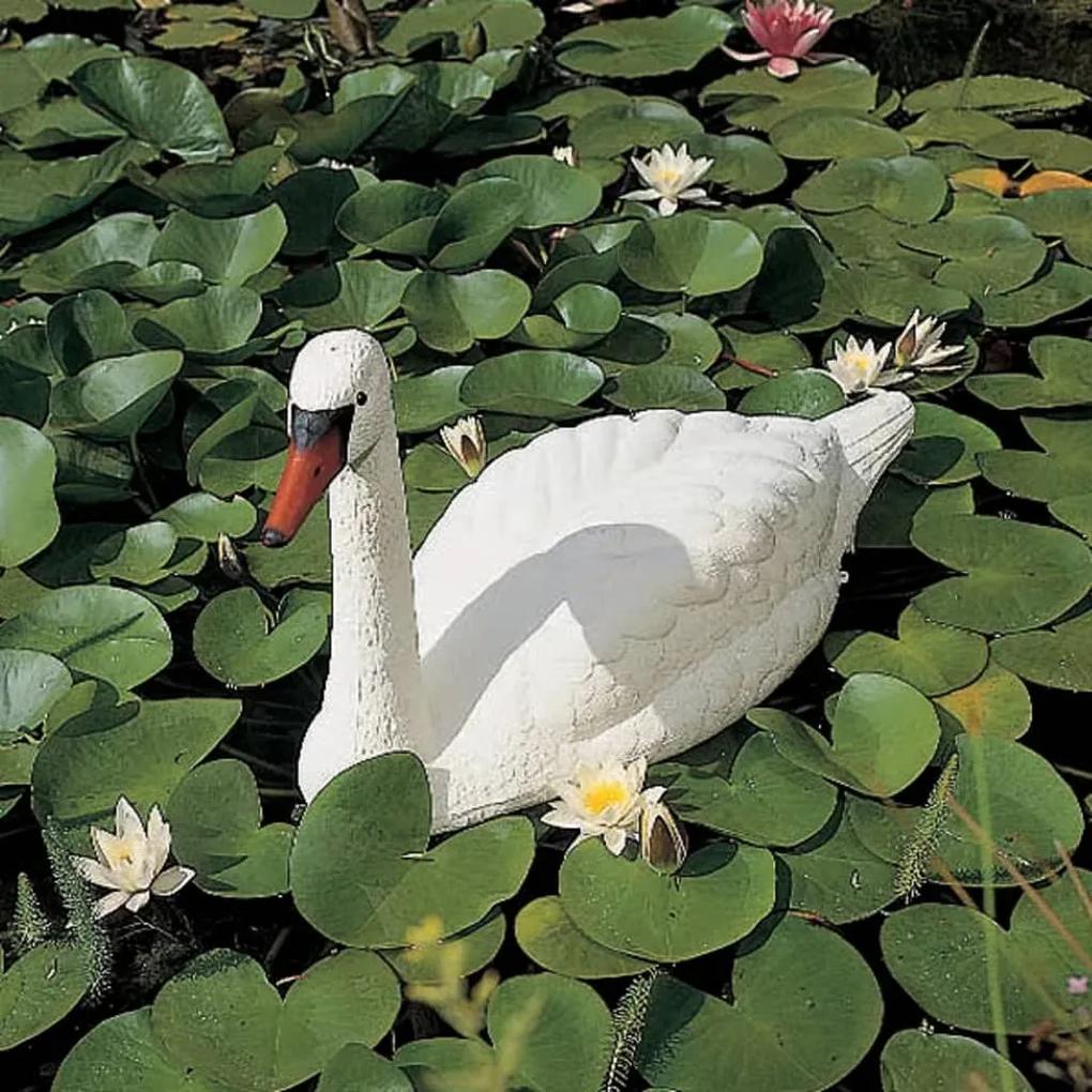 401363 Ubbink Ornamento para lago de jardim cisne branco plástico