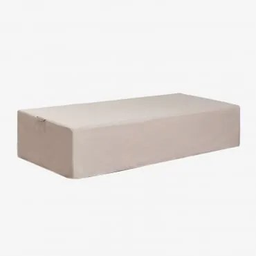 Capa Protetora Para Espreguiçadeira Otley Tapioca Bege & 220 X 95 Cm - Sklum