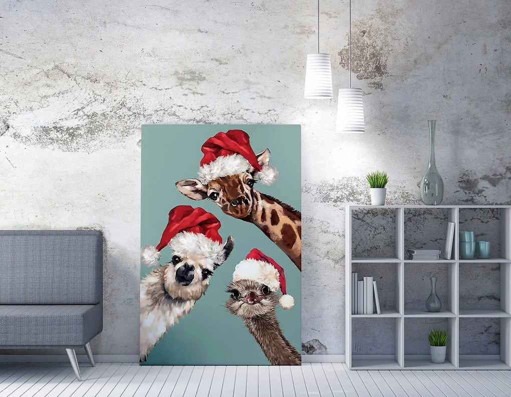 Pintura Decorativa em Tela WY265 – Multicolor – 70 x 100 cm