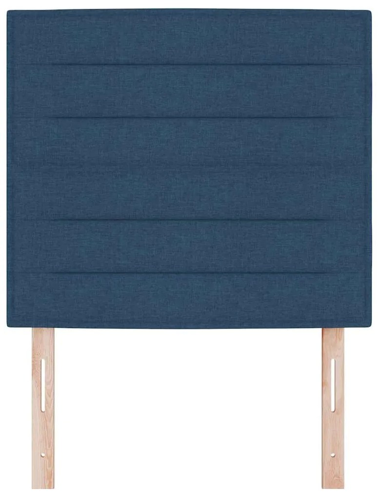 Cabeceira Design Lines Azul 90 cm Tecido