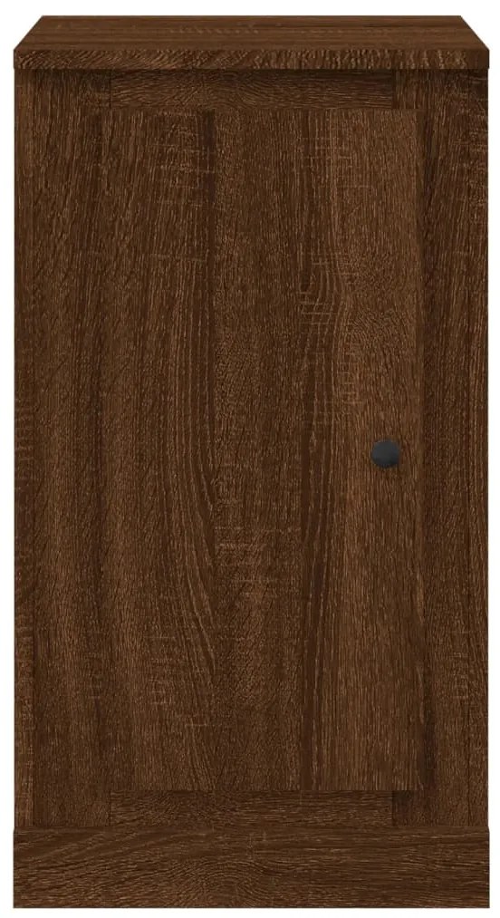 Aparadores 2 pcs 37,5x35,5x67,5 deriv.madeira carvalho castanho