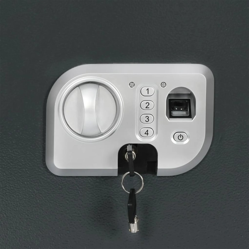 Cofre Digital Eletrónico com Tranca por Impressão Digital 31x35x50 cm