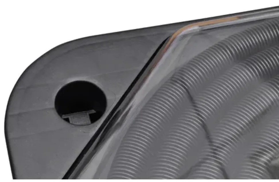 Conjunto de 2 aquecedores solares de piscina 735W