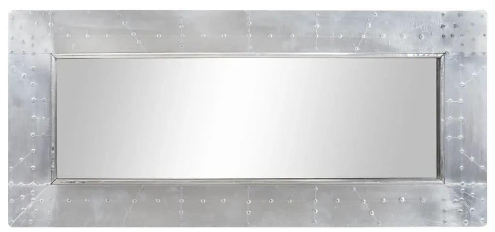 Espelho estilo aviador 110x50 cm metal