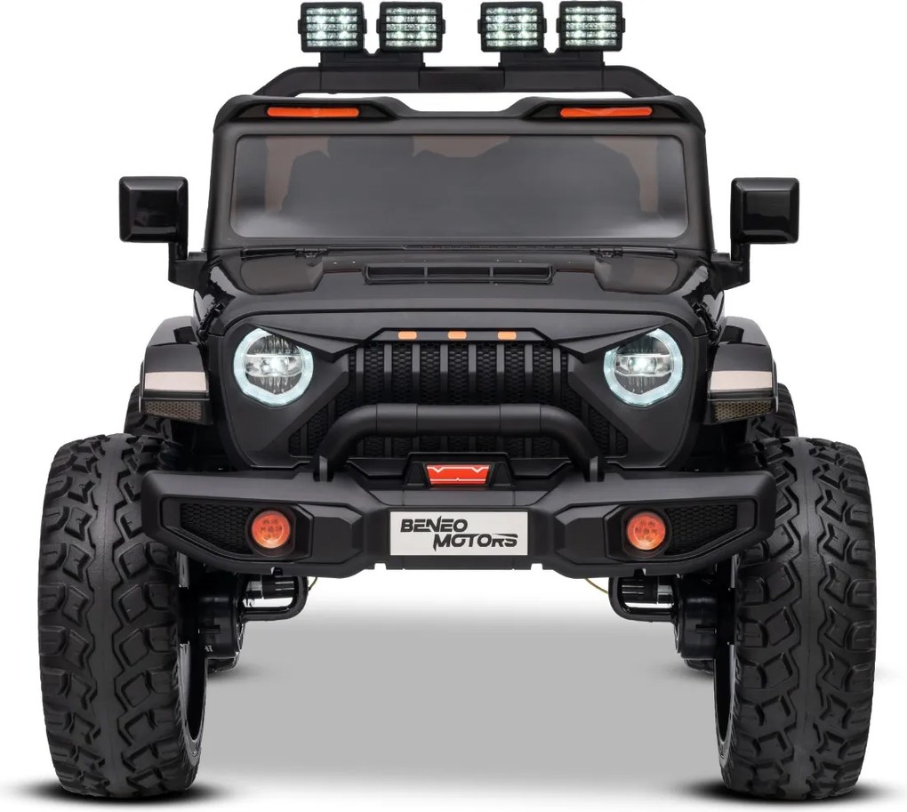 Jipe elétrico para crianças OFFRIDE 4x4 2 Lugares 24V bateria de litio, Rodas Grandes EVA com suspensão nas rodas traseiras, controlo remoto, luzes LE