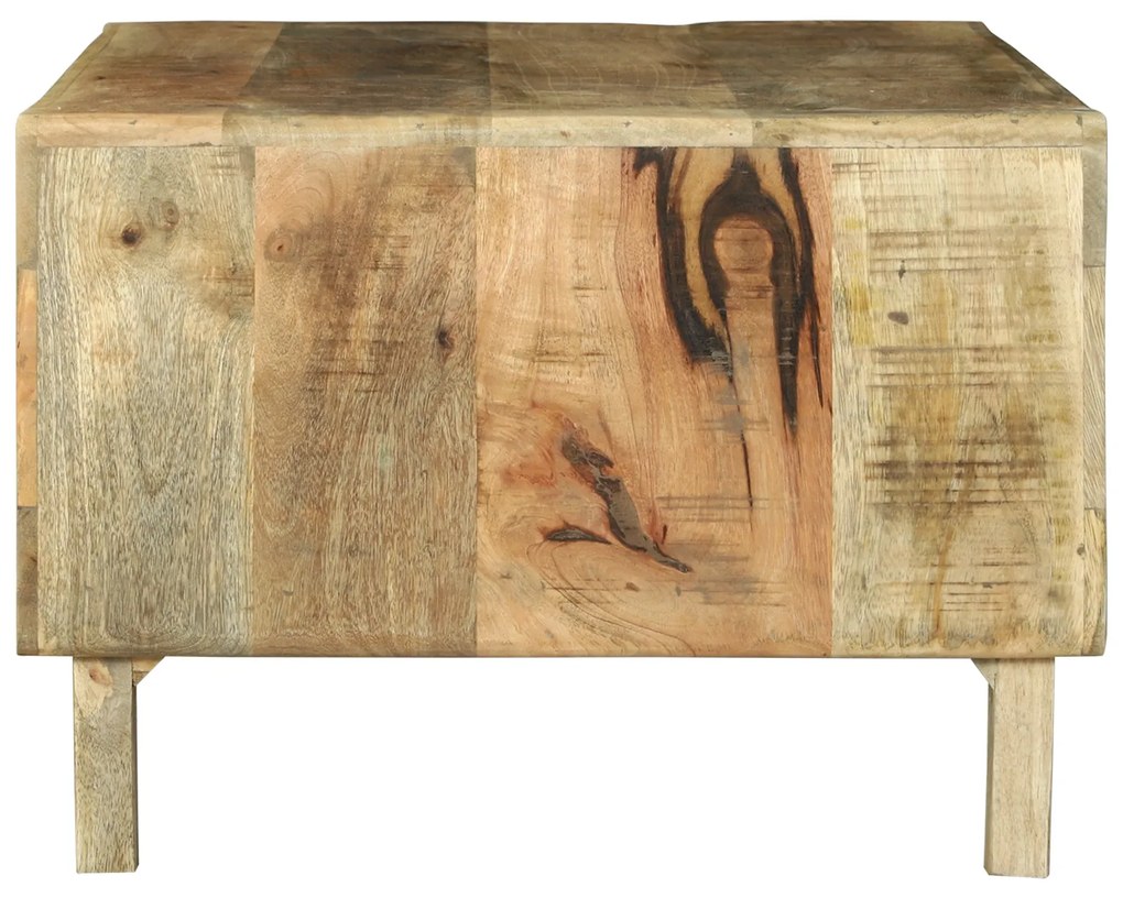 Mesa de café 90x50x35 cm Madeira de Mangueira Maciça