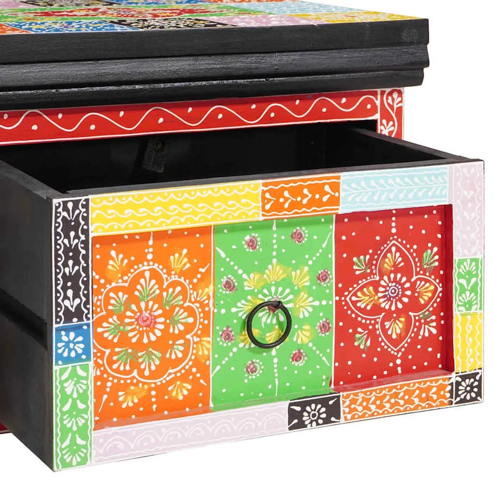 Conjuntos de mesas de cabeceira , 2 pcs, 40x30x28 cm, feitas de madeir