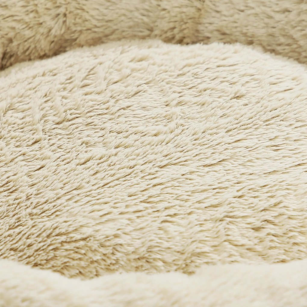 Cama para cães em forma de donut, Ø 55 cm cinzento escuro
