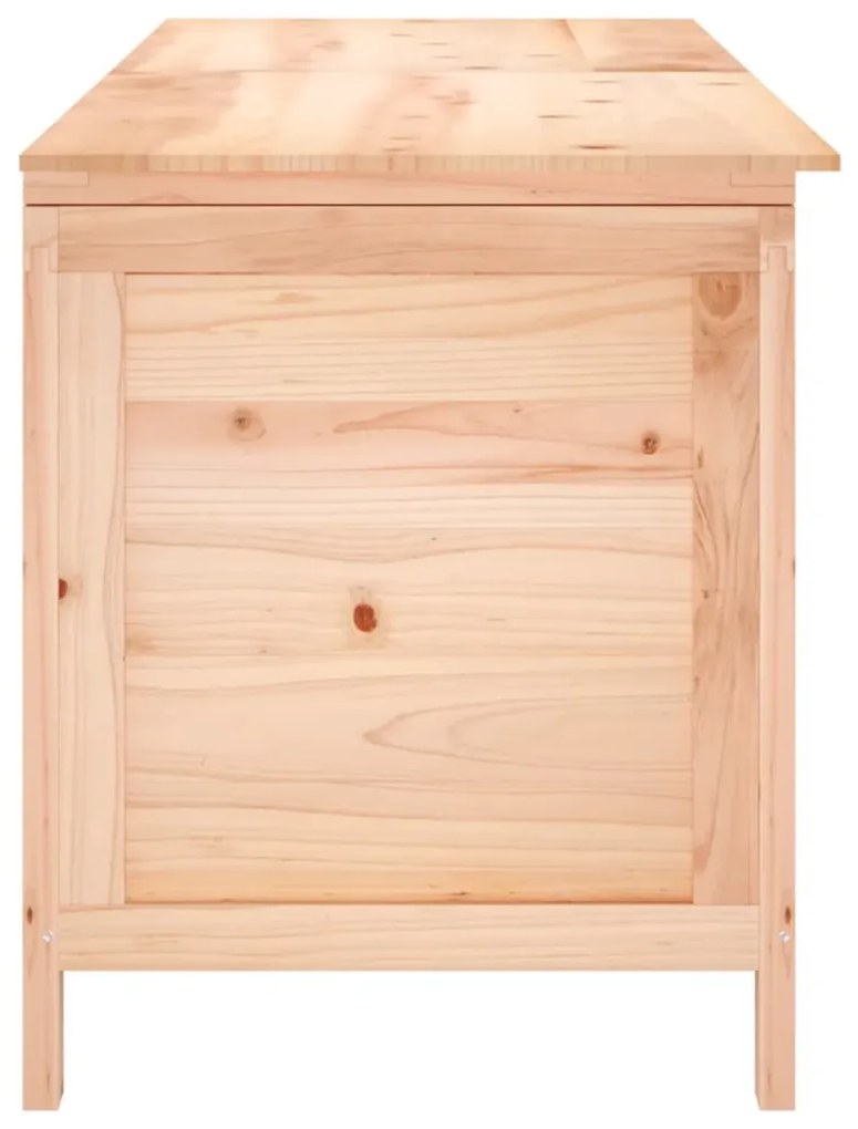 Caixa de arrumação para jardim 150x50x56,5 cm abeto maciço
