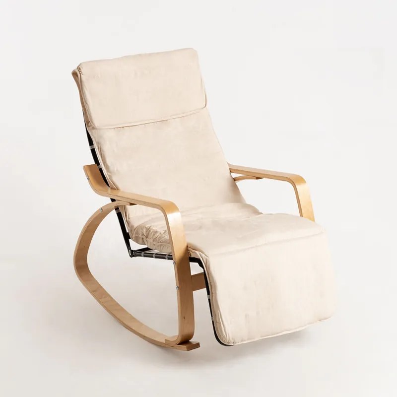 Cadeira de Balanco Konfor - Beige