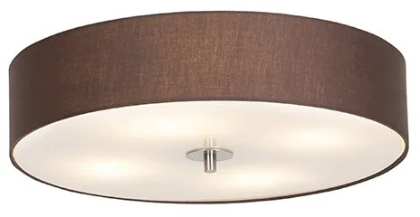 Candeeiro de teto rústico castanho 50 cm - Drum Country / Rústico,Moderno