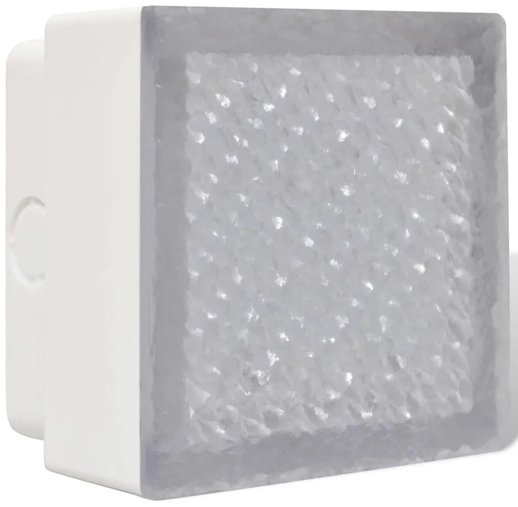 Lâmpada embutida no chão com 2 LED 100 x 100 x 68 mm