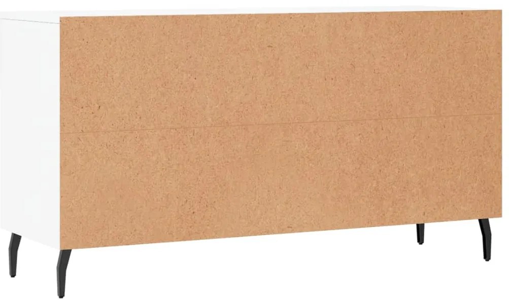 Banco sapateira 102x35x55 cm derivados de madeira branco