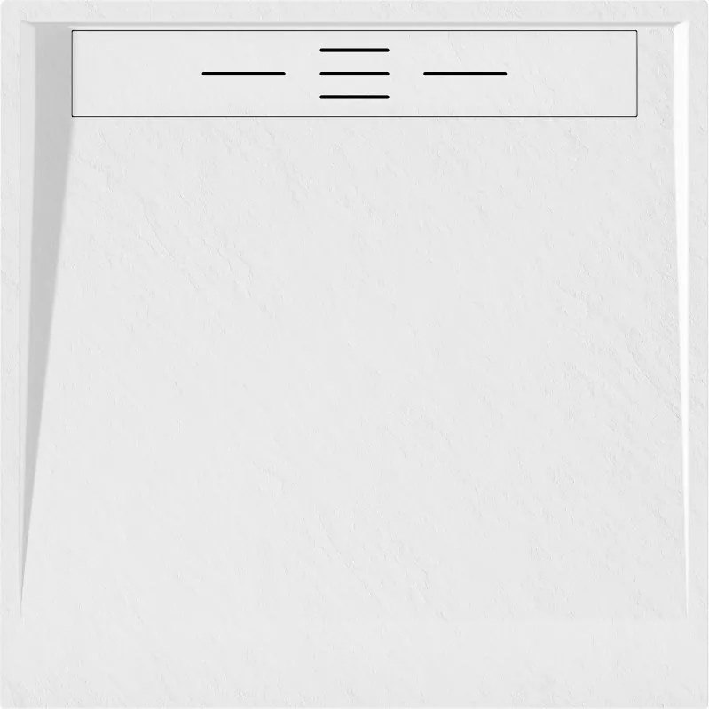 Mexen Amon base de duche quadrada SMC 100 x 100 cm, branca - 4F101010