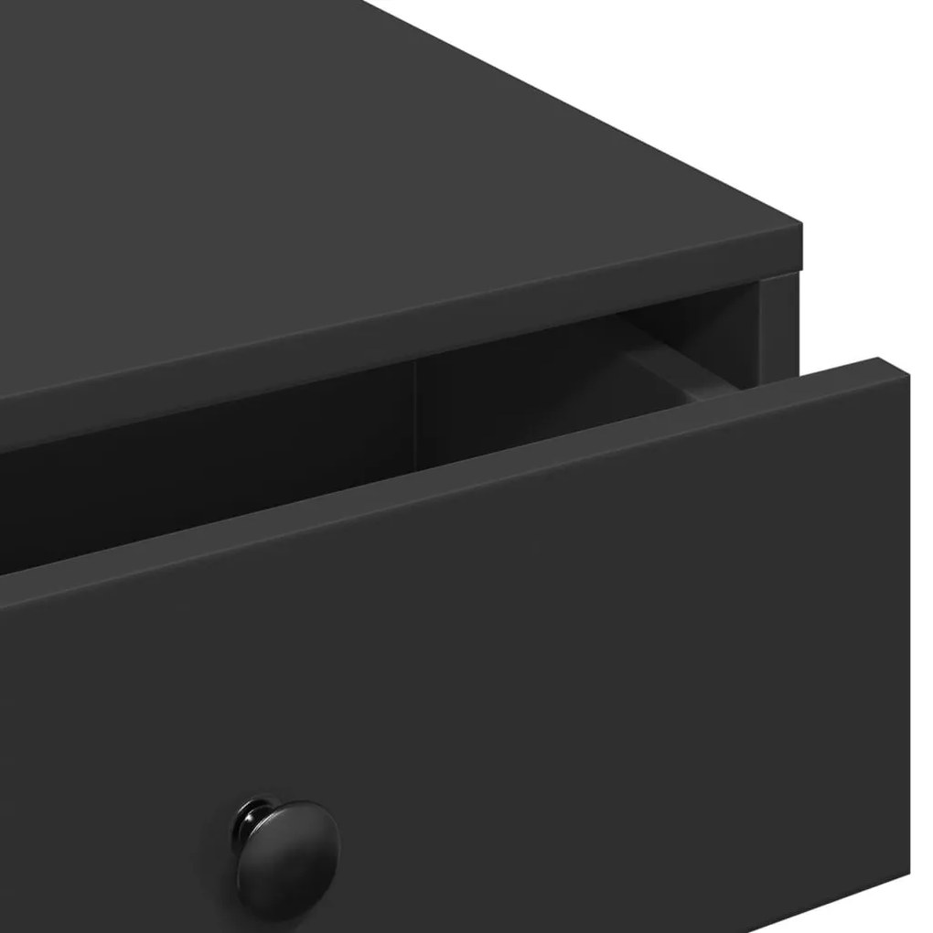 Mesa de centro 90x90x28 cm contraplacado preto