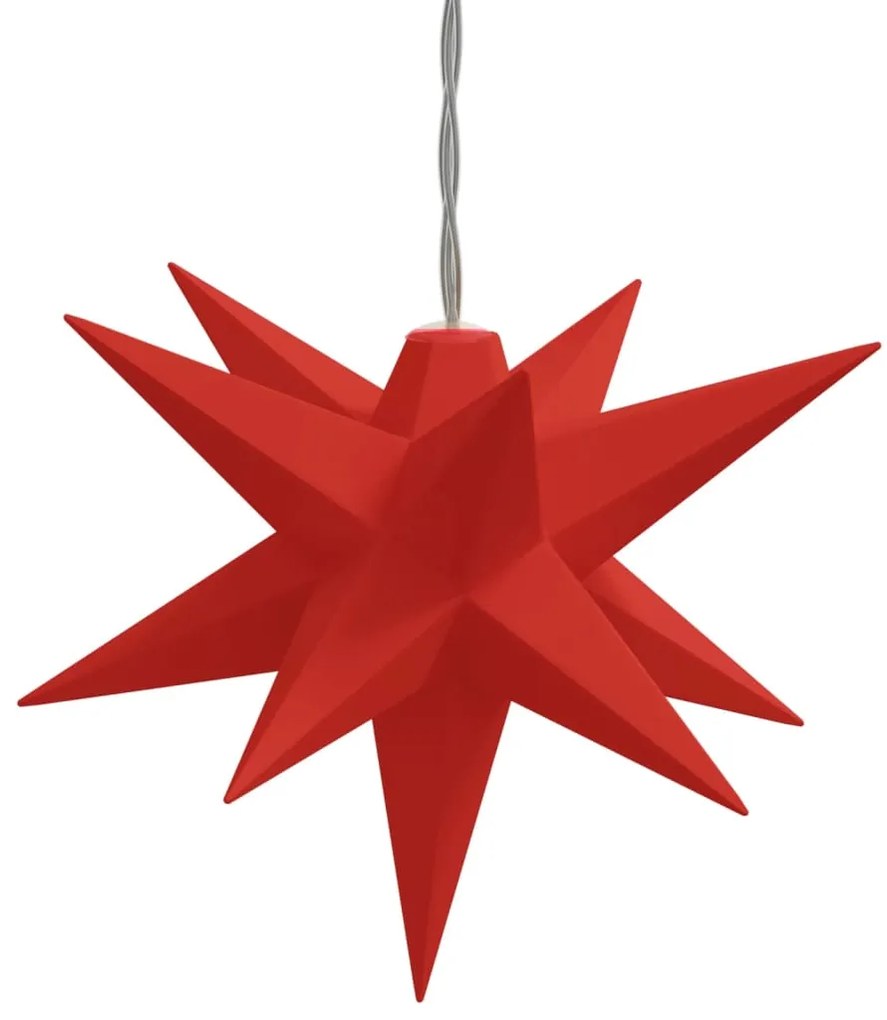 Luzes de Natal 10 LEDs 10 cm vermelho