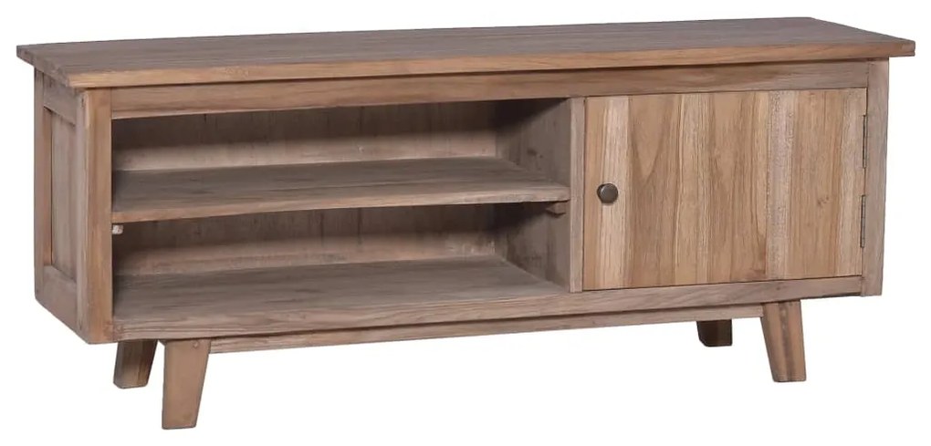 vidaXL Móvel de TV 100x30x40 cm madeira de teca maciça