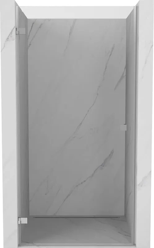 Mexen Lunar-B porta de duche de abrir à esquerda 80 cm, transparente, cromada - 832-080-000-01-00-L