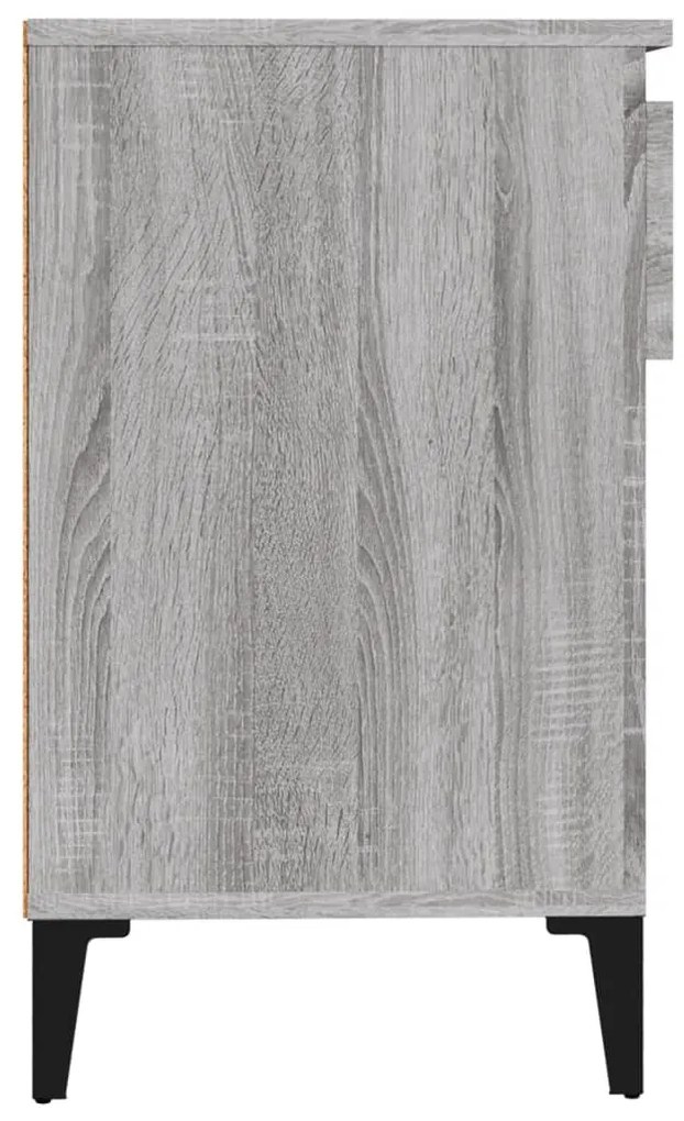 Sapateira 102x36x60 cm derivados de madeira cinzento sonoma