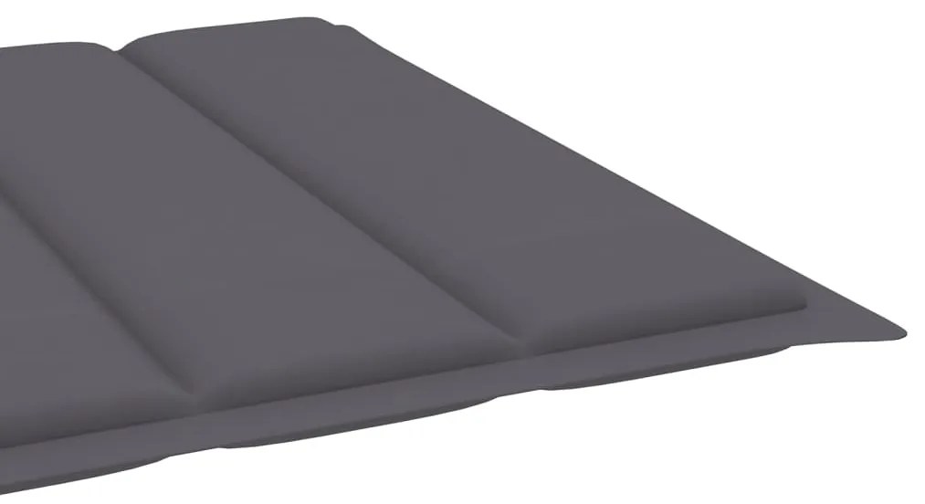 Espreguiçadeira de jardim com mesa e almofadão pinho impregnado