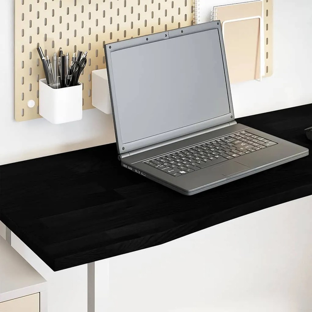 vidaXL Tampo de mesa retangular 160x50x2,5 cm carvalho castanho-escuro