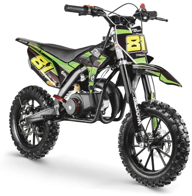 Moto cross criança elétrica 1300W 14-12 Verde 