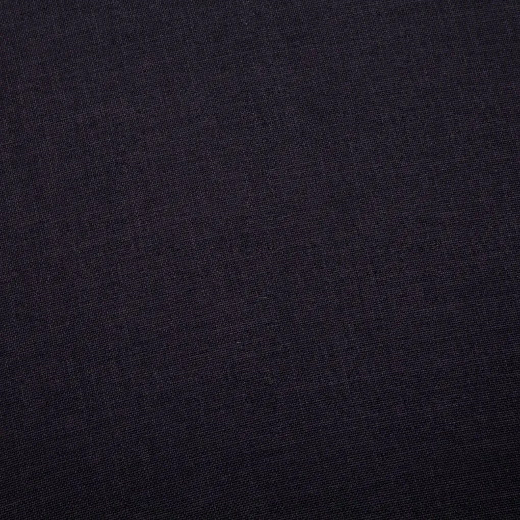 2 pcs conjunto de sofás tecido preto
