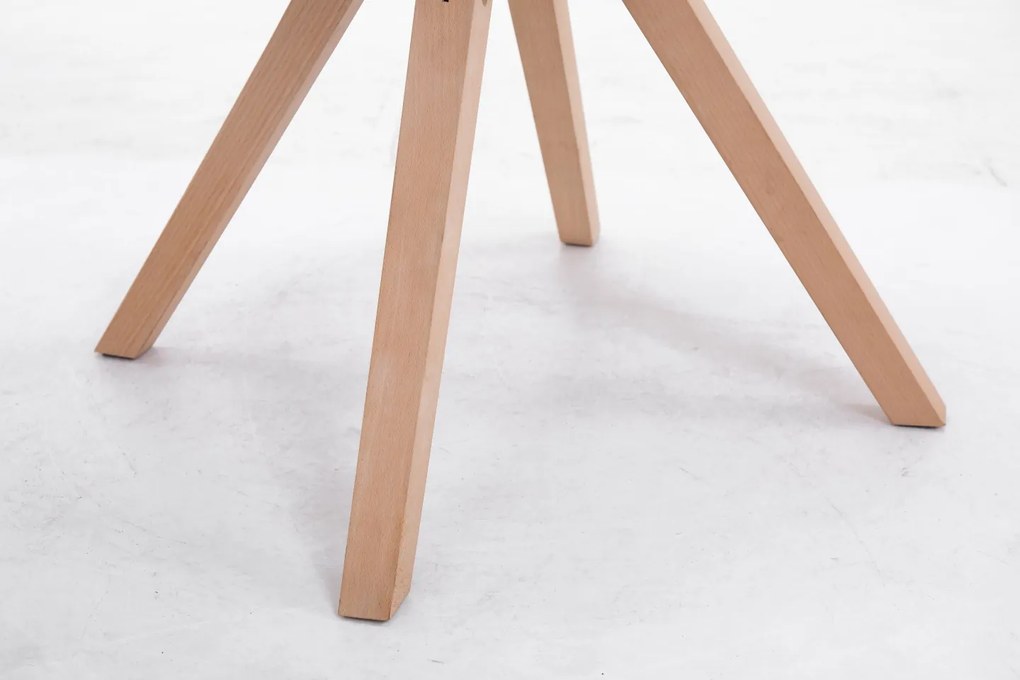 Cadeira cozinha e jantar Toulouse em tecido Square 48 x 84 x 56 cm Cinzento