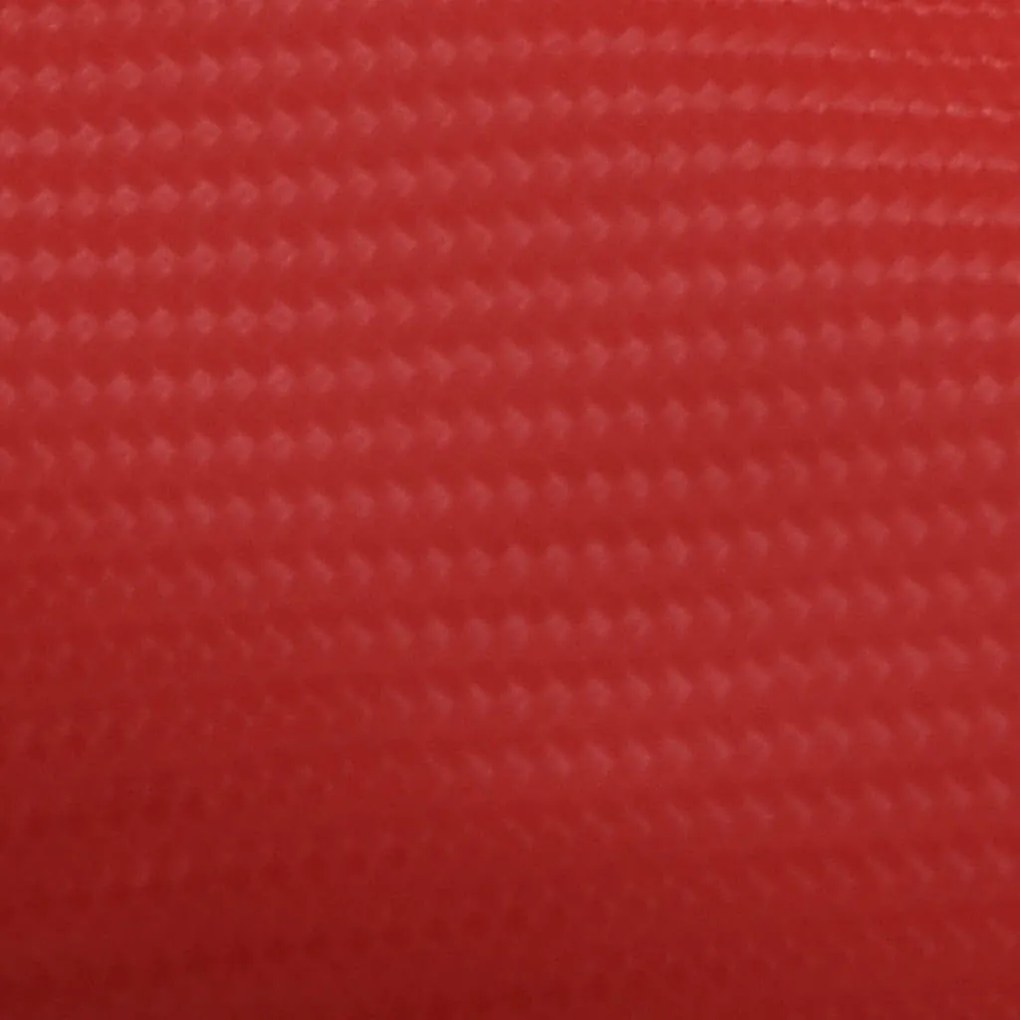 Películas para carro 2 pcs 100x150 cm + 50x150 cm vermelho 4D