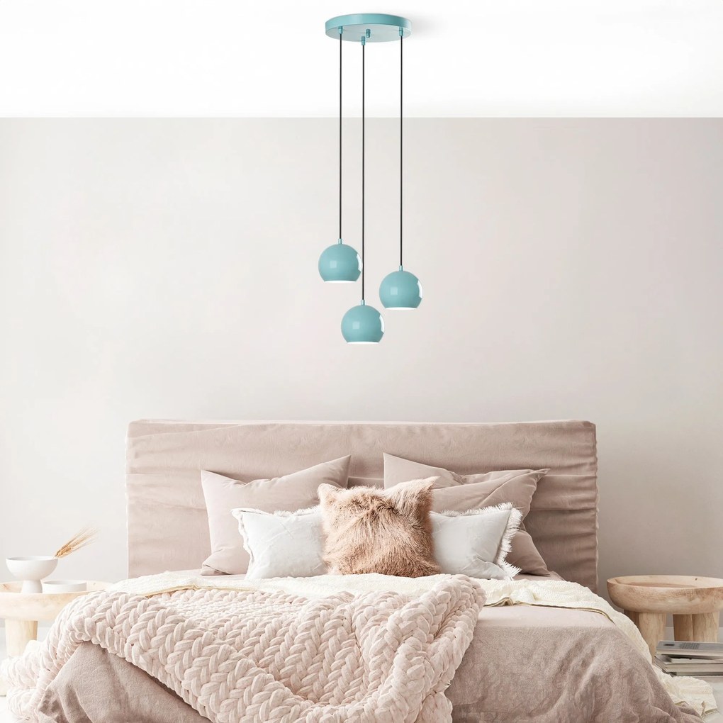 ****
Candeeiro de Teto Top – Turquesa – Diâmetro 45 cm
**