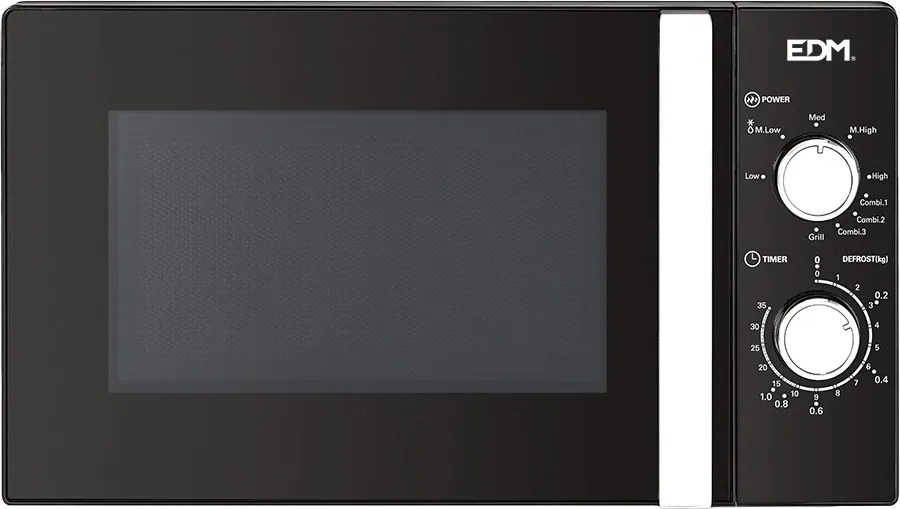 Micro-ondas EDM 07413 (20L | 700W | Grill 1000W)