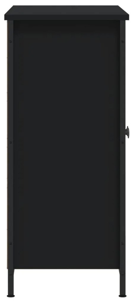 Aparador 100x33x75 cm derivados de madeira preto