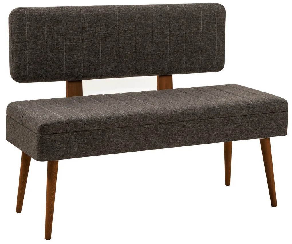 Conjunto de Mesa de Jantar Extensível e Cadeiras Vina – Nogueira e Ant