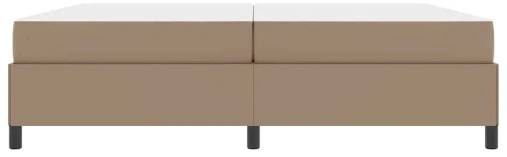 Estrutura de cama com colchão Cappuccino 200 x 200 cm