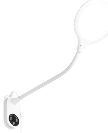 Candeeiro de mesa e parede branco LED dimmer toque - JONI Design