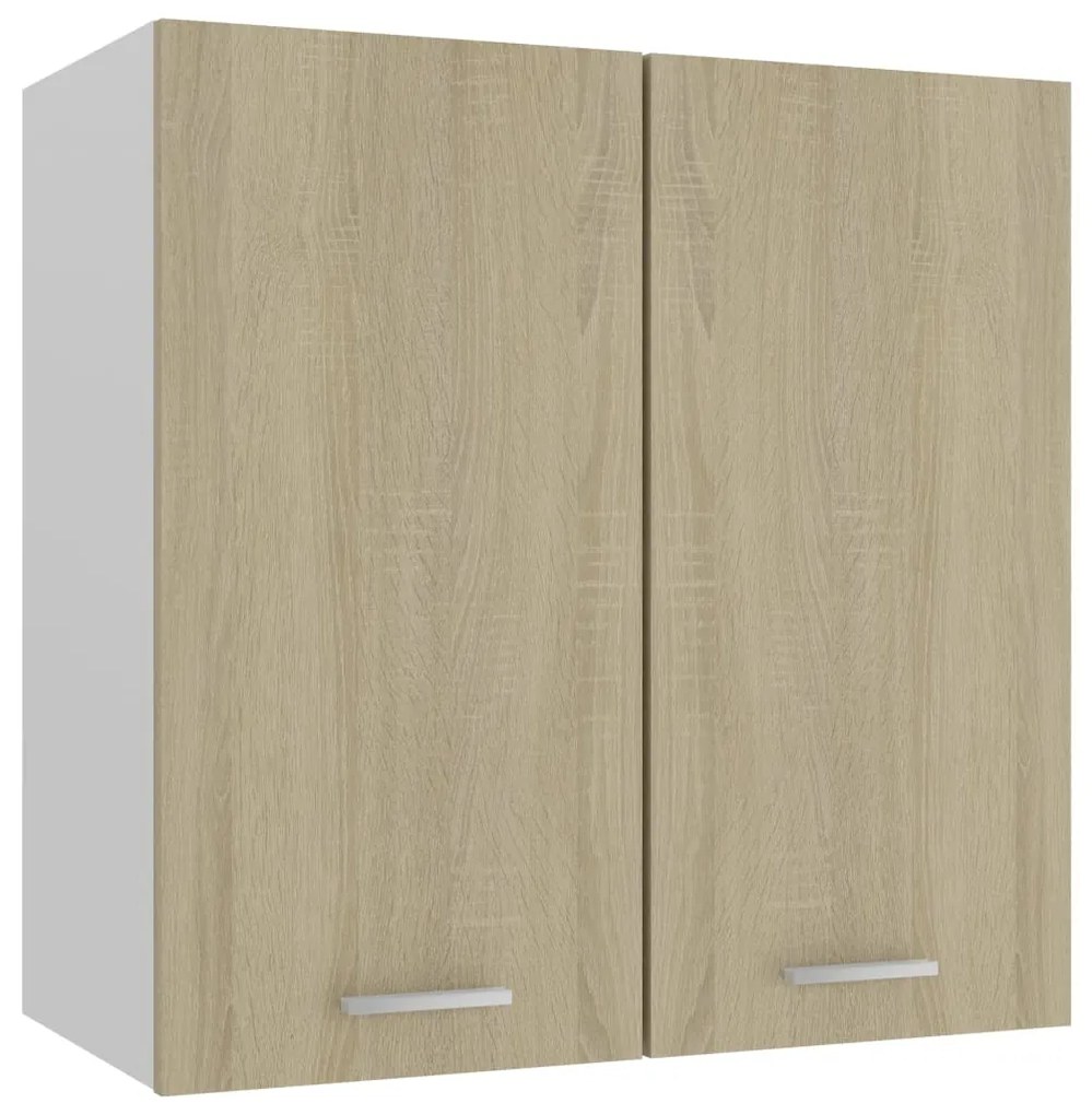 vidaXL Armário de parede 60x31x60 cm derivados madeira carvalho sonoma