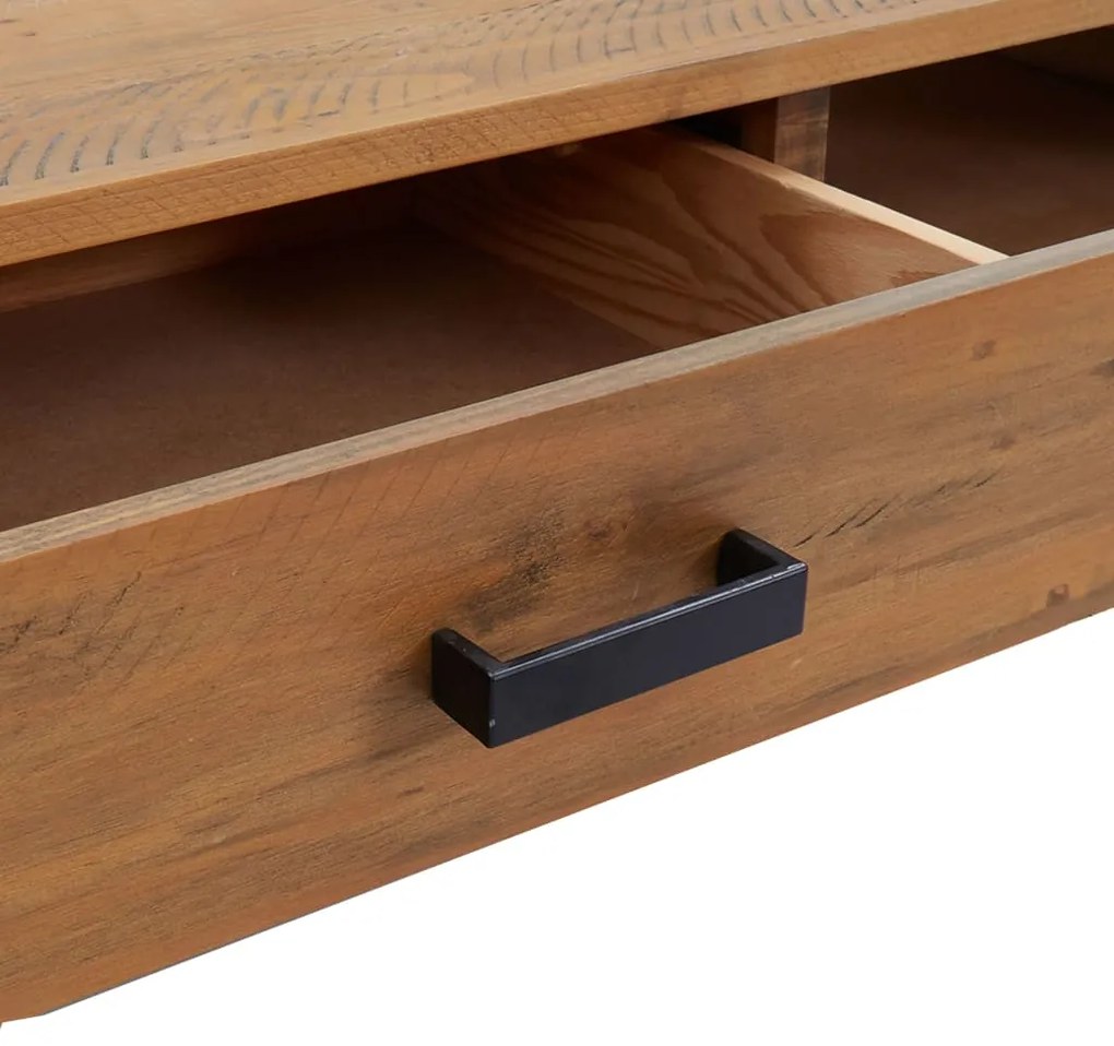 Mesa de centro 90x50x35 cm pinho maciço