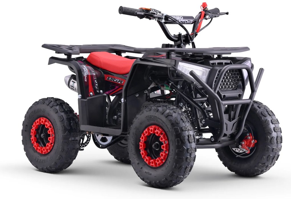 Moto 4 gasolina para Crianças Motors Quad Escape 49cc Vermelha