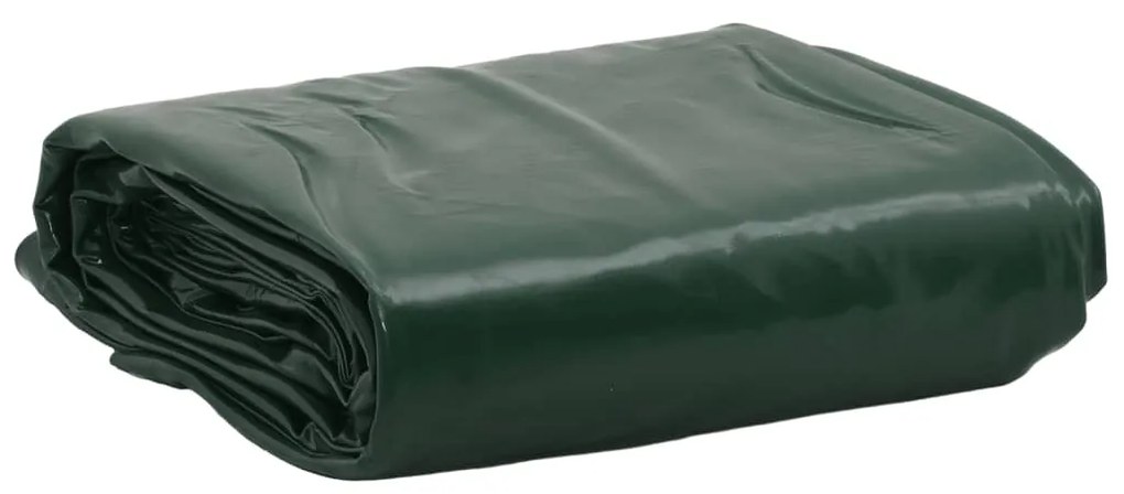 vidaXL Lona 5x6 m 650 g/m² verde