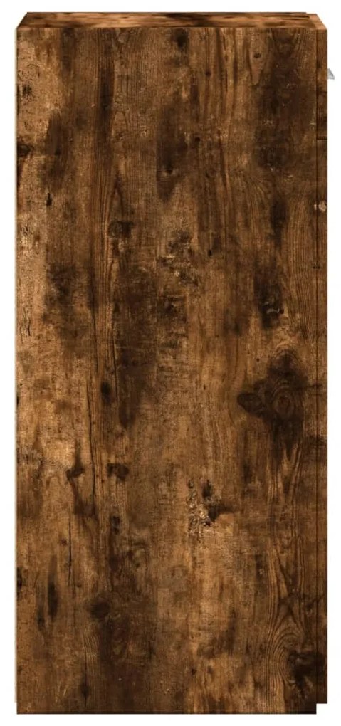 Aparador 30x42,5x93 cm derivados de madeira carvalho fumado