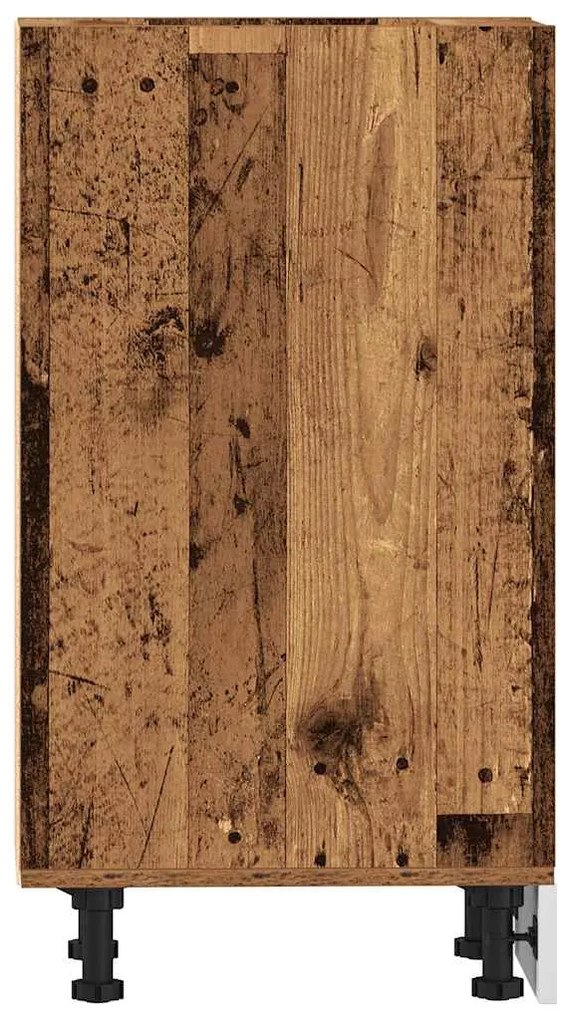 Armário inferior “Riga” 40x44,5x81,5cm madeira velha