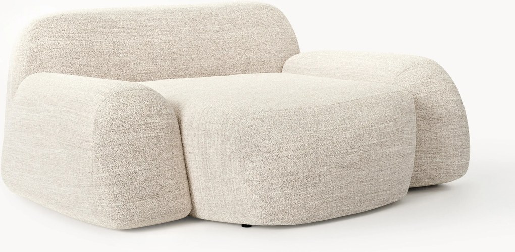 Poltrona XL em bouclé Wolke