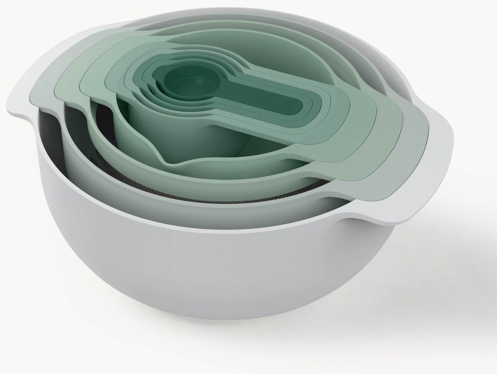 Taças e colheres de medição Nest Plus, conjunto de 9