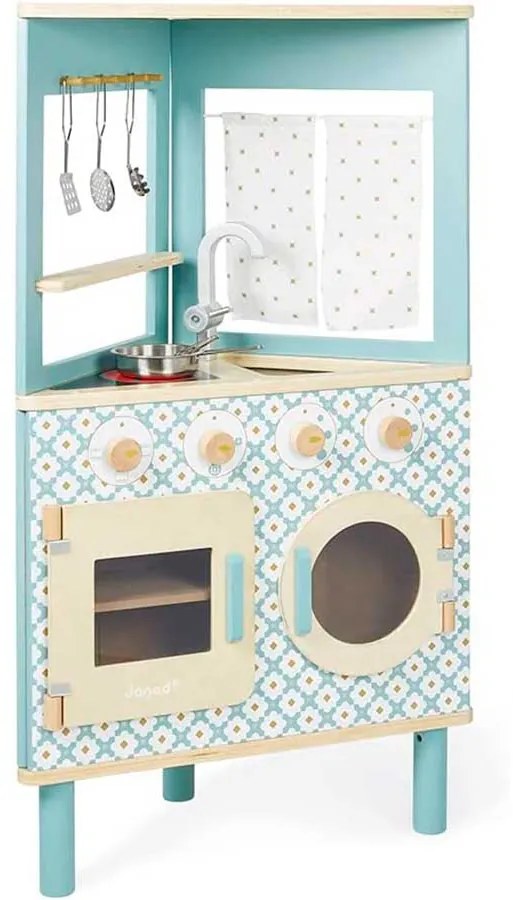 COZINHA DE MADEIRA INFANTIL Trio - Compacta 3 Lados 52 x 28 x 90,5 cm